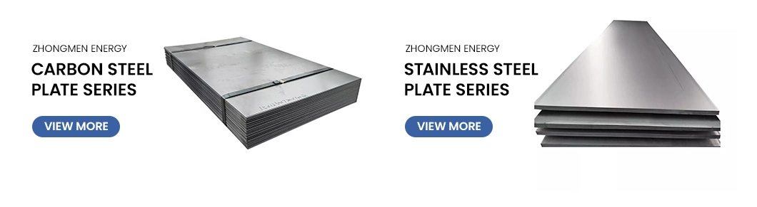 Zhongmen Energy Stainless Steel 310S Sheets China Medium and Heavy Carbon Steel Plate Factory ASTM JIS AISI Standard Polished Low Alloy Structural Steel Plate